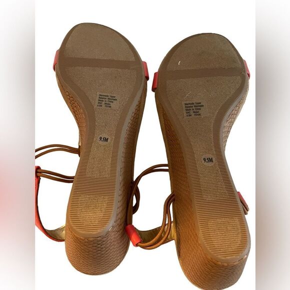 STYLE & CO CORAL STRAPPY WEDGE SANDALS - Picture 7 of 8